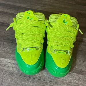 Puma LaMelo Ball LaFrancé Amour “Slime” Basketball Shoes Kids Size 6 NEW